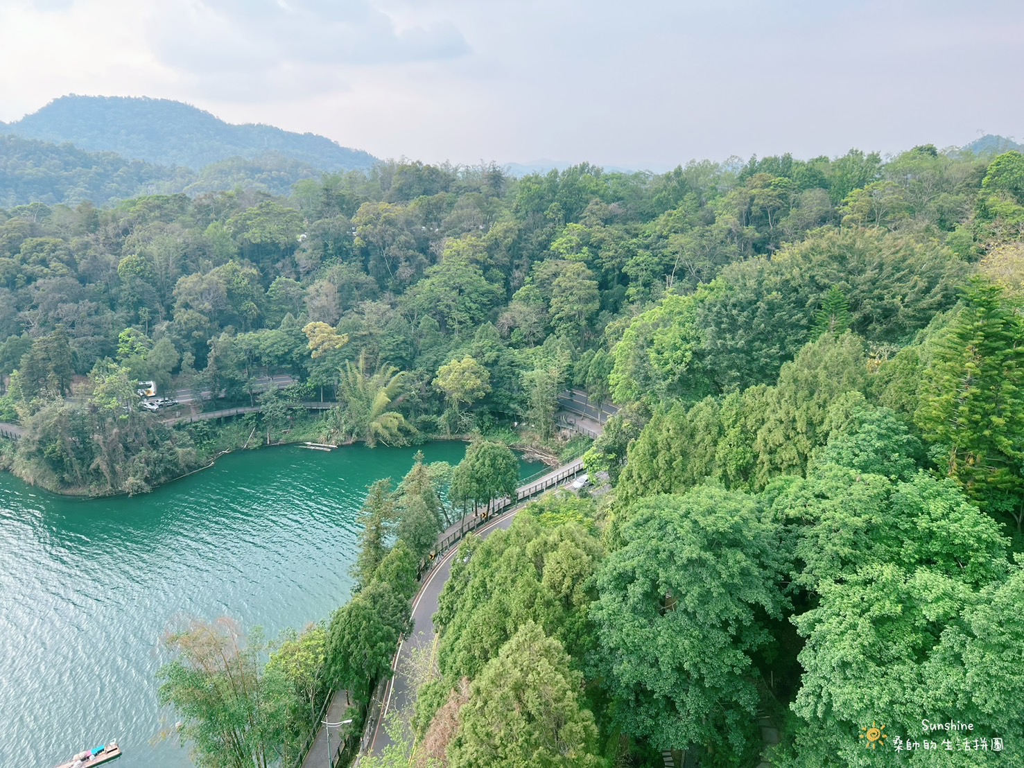 日月潭雲品酒店美景